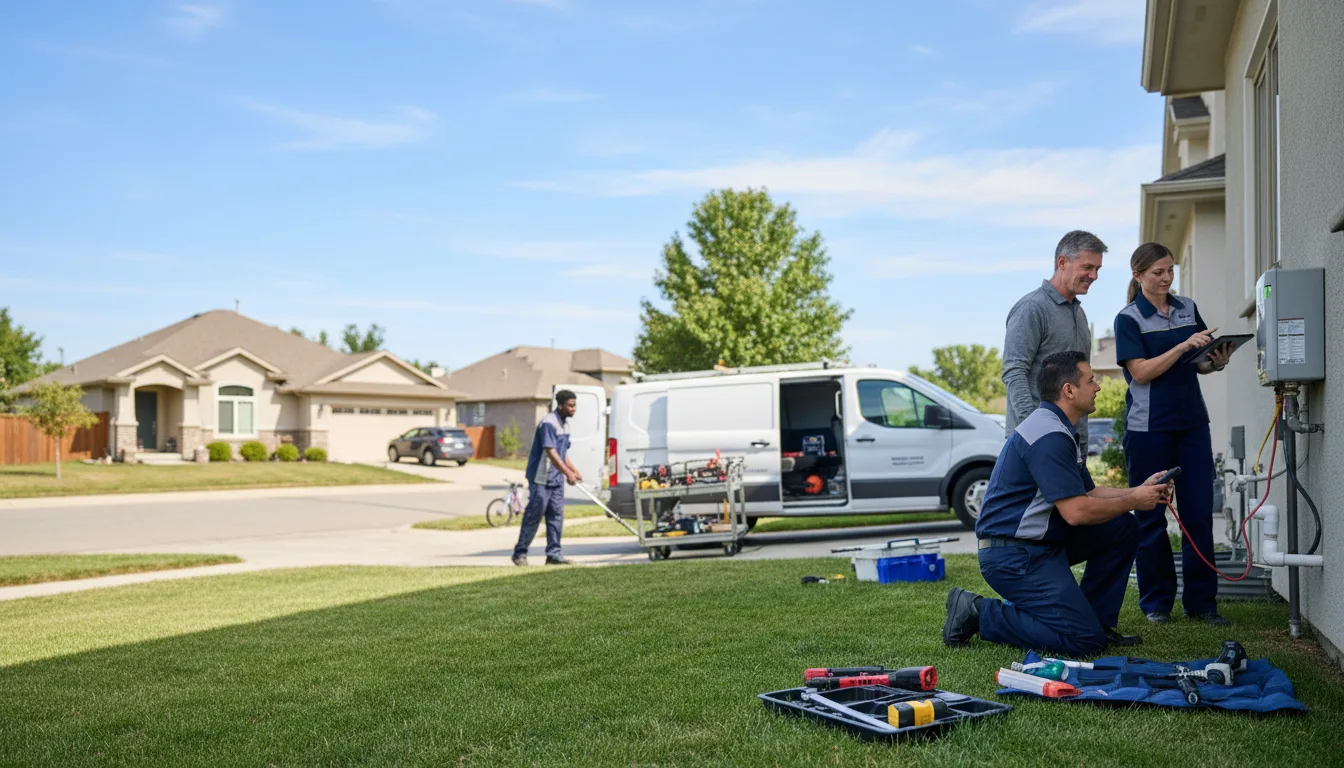 Tankless water heater service in Plainville, KS